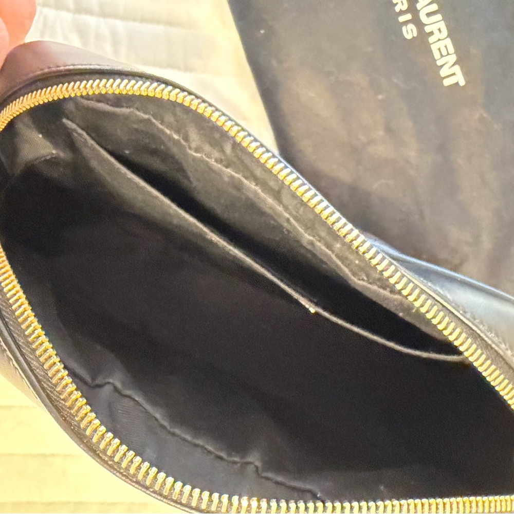 Saint Laurent YSL Lou Quilted Leather Camera Bag w/ Tassel – Black (Excellent) - Picture 7 of 8